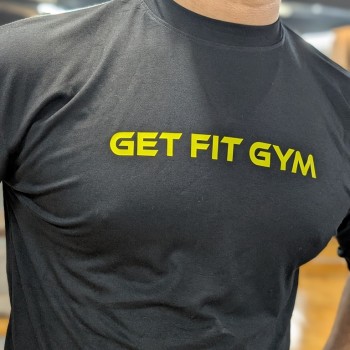 Get FIt Gym T shirt Drop Shoulder